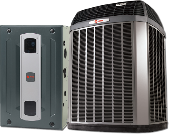 Trane furnace and air conditioner